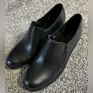 Born Black Slip ons. NWOT